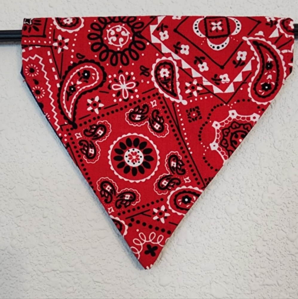 SMALL Starry Fourth Of July Dog Bandana - Picture 3 of 4